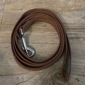 3/$10.00 Nylon leash 6’ brown